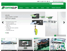 Tablet Screenshot of conta-clip.com
