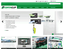 Tablet Screenshot of conta-clip.nl