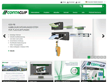 Tablet Screenshot of conta-clip.de