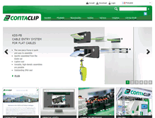Tablet Screenshot of conta-clip.fr
